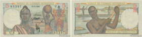 Country : FRENCH WEST AFRICA (1895-1958) 
Face Value : 5 Francs 
Date : 17 août 1943 
Period/Province/Bank : Banque de l'Afrique Occidentale 
Catalogu...