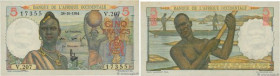 Country : FRENCH WEST AFRICA (1895-1958) 
Face Value : 5 Francs 
Date : 28 octobre 1954 
Period/Province/Bank : Banque de l'Afrique Occidentale 
Catal...
