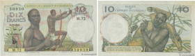 Country : FRENCH WEST AFRICA (1895-1958) 
Face Value : 10 Francs 
Date : 30 décembre 1949 
Period/Province/Bank : Banque de l'Afrique Occidentale 
Cat...