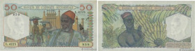 Country : FRENCH WEST AFRICA (1895-1958) 
Face Value : 50 Francs 
Date : 08 mars 1951 
Period/Province/Bank : Banque de l'Afrique Occidentale 
Catalog...
