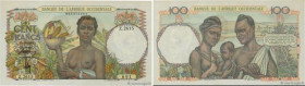 Country : FRENCH WEST AFRICA (1895-1958) 
Face Value : 100 Francs 
Date : 15 octobre 1947 
Period/Province/Bank : Banque de l'Afrique Occidentale 
Cat...