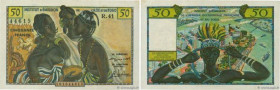 Country : FRENCH WEST AFRICA (1895-1958) 
Face Value : 50 Francs 
Date : (1956) 
Period/Province/Bank : Institut d'émission de l'A.O.F. et du Togo 
Ca...