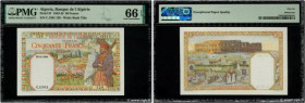 Country : ALGERIA 
Face Value : 50 Francs 
Date : 29 novembre 1944 
Period/Province/Bank : Banque de l'Algérie 
Catalogue reference : P.87 
Additional...