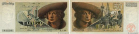 Country : GERMAN FEDERAL REPUBLIC 
Face Value : 50 Deutsche Mark 
Date : 09 décembre 1948 
Period/Province/Bank : Bank Deutscher Länder 
Catalogue ref...