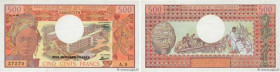 Country : CAMEROON 
Face Value : 500 Francs 
Date : 01 avril 1978 
Period/Province/Bank : B.E.A.C. 
Department : République Unie du Cameroun 
Catalogu...
