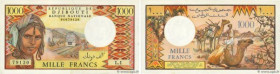 Country : DJIBOUTI 
Face Value : 1000 Francs 
Date : (1979) 
Period/Province/Bank : République - Banque Nationale 
Catalogue reference : P.37a 
Alphab...