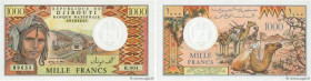 Country : DJIBOUTI 
Face Value : 1000 Francs 
Date : (1991) 
Period/Province/Bank : République - Banque Nationale 
Catalogue reference : P.37e 
Alphab...