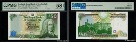 Country : SCOTLAND 
Face Value : 50 Pounds 
Date : 14 septembre 2005 
Period/Province/Bank : Royal Bank of Scotland PLC 
Catalogue reference : P.367 
...