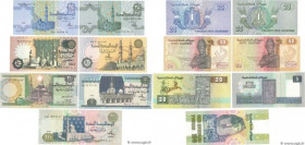 Country : EGYPT 
Face Value : 25, 50 Piastres et 5, 20, 100 Pounds Lot 
Date : 1992-2002 
Period/Province/Bank : Central Bank of Egypt 
Catalogue refe...