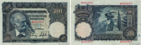 Country : SPAIN 
Face Value : 500 Pesetas 
Date : 15 novembre 1951 
Period/Province/Bank : Banco de Espana 
Catalogue reference : P.142 
Alphabet - si...