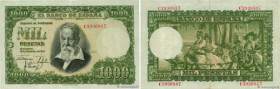 Country : SPAIN 
Face Value : 1000 Pesetas 
Date : 31 décembre 1951 
Period/Province/Bank : Banco de Espana 
Catalogue reference : P.143 
Alphabet - s...