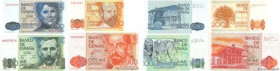 Country : SPAIN 
Face Value : 200, 500, 1000 et 2000 Pesetas Lot 
Date : 1979-1980 
Period/Province/Bank : Banco de Espana 
Catalogue reference : P.15...