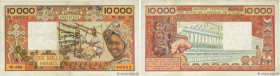 Country : WEST AFRICAN STATES 
Face Value : 10000 Francs 
Date : (1988) 
Period/Province/Bank : B.C.E.A.O. 
Department : Côte d'Ivoire 
Catalogue refe...