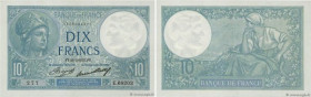 Country : FRANCE 
Face Value : 10 Francs MINERVE 
Date : 25 février 1937 
Period/Province/Bank : Banque de France, XXe siècle 
Catalogue reference : F...