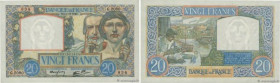 Country : FRANCE 
Face Value : 20 Francs TRAVAIL ET SCIENCE 
Date : 05 décembre 1940 
Period/Province/Bank : Banque de France, XXe siècle 
Catalogue r...