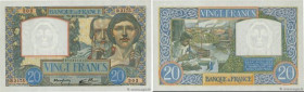 Country : FRANCE 
Face Value : 20 Francs TRAVAIL ET SCIENCE 
Date : 20 février 1941 
Period/Province/Bank : Banque de France, XXe siècle 
Catalogue re...