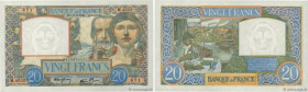 Country : FRANCE 
Face Value : 20 Francs TRAVAIL ET SCIENCE 
Date : 11 juin 1941 
Period/Province/Bank : Banque de France, XXe siècle 
Catalogue refer...
