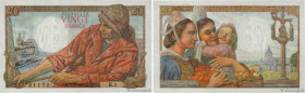 Country : FRANCE 
Face Value : 20 Francs PÊCHEUR 
Date : 12 février 1942 
Period/Province/Bank : Banque de France, XXe siècle 
Catalogue reference : F...