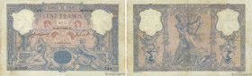 Country : FRANCE 
Face Value : 100 Francs BLEU ET ROSE 
Date : 18 juillet 1908 
Period/Province/Bank : Banque de France, XXe siècle 
Catalogue referen...