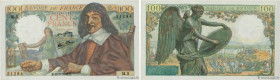 Country : FRANCE 
Face Value : 100 Francs DESCARTES 
Date : 15 mai 1942 
Period/Province/Bank : Banque de France, XXe siècle 
Catalogue reference : F....