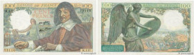 Country : FRANCE 
Face Value : 100 Francs DESCARTES 
Date : 12 octobre 1944 
Period/Province/Bank : Banque de France, XXe siècle 
Catalogue reference ...