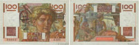 Country : FRANCE 
Face Value : 100 Francs JEUNE PAYSAN 
Date : 03 décembre 1953 
Period/Province/Bank : Banque de France, XXe siècle 
Catalogue refere...
