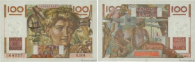 Country : FRANCE 
Face Value : 100 Francs JEUNE PAYSAN filigrane inversé 
Date : 02 octobre 1952 
Period/Province/Bank : Banque de France, XXe siècle ...
