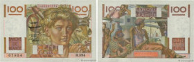 Country : FRANCE 
Face Value : 100 Francs JEUNE PAYSAN filigrane inversé 
Date : 01 avril 1954 
Period/Province/Bank : Banque de France, XXe siècle 
C...
