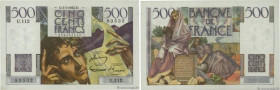 Country : FRANCE 
Face Value : 500 Francs CHATEAUBRIAND 
Date : 03 juillet 1952 
Period/Province/Bank : Banque de France, XXe siècle 
Catalogue refere...
