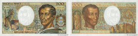 Country : FRANCE 
Face Value : 200 Francs MONTESQUIEU 
Date : 1985 
Period/Province/Bank : Banque de France, XXe siècle 
Catalogue reference : F.70.05...