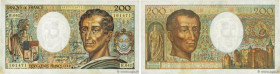 Country : FRANCE 
Face Value : 200 Francs MONTESQUIEU alphabet H.402 
Date : 1986 
Period/Province/Bank : Banque de France, XXe siècle 
Catalogue refe...