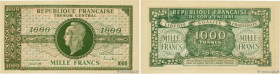 Country : FRANCE 
Face Value : 1000 Francs MARIANNE BANQUE D'ANGLETERRE Faux 
Date : 1945 
Period/Province/Bank : Trésor 
Catalogue reference : VF.12....