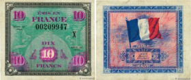 Country : FRANCE 
Face Value : 10 Francs DRAPEAU 
Date : 1944 
Period/Province/Bank : Trésor 
Catalogue reference : VF.18.02 
Additional reference : P...