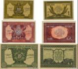 Country : FRENCH INDOCHINA 
Face Value : 10, 20 et 50 Cents Lot 
Date : (1942) 
Period/Province/Bank : Gouvernement Général de l'Indochine 
Catalogue ...
