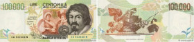 Country : ITALY 
Face Value : 100000 Lire 
Date : 06 mai 1994 
Period/Province/Bank : Banca d'Italia 
Catalogue reference : P.117a 
Alphabet - signatu...