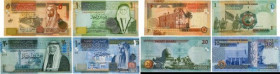 Country : JORDAN 
Face Value : 1, 5, 10 et 20 Dinars Lot 
Date : 2002-2014 
Period/Province/Bank : Central Bank of Jordan 
Catalogue reference : P.34g...