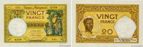Country : MADAGASCAR 
Face Value : 20 Francs 
Date : (1948-1957) 
Period/Province/Bank : Banque de Madagascar 
Catalogue reference : P.37 
Alphabet - ...