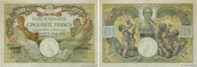 Country : MADAGASCAR 
Face Value : 50 Francs 
Date : (1948-1957) 
Period/Province/Bank : Banque de Madagascar 
Catalogue reference : P.38 
Alphabet - ...