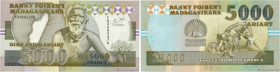 Country : MADAGASCAR 
Face Value : 25000 Francs - 5000 Ariary 
Date : (1988-1994) 
Period/Province/Bank : Banky Foiben'i Madagasikara 
Catalogue refer...