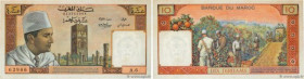 Country : MOROCCO 
Face Value : 10 Dirhams 
Date : (1960) 
Period/Province/Bank : Banque du Maroc 
Catalogue reference : P.54a 
Alphabet - signatures ...