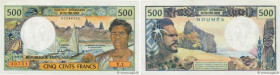 Country : NEW CALEDONIA 
Face Value : 500 Francs 
Date : (1990) 
Period/Province/Bank : Institut d'Émission d'Outre-Mer 
Catalogue reference : P.60e 
...