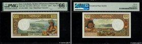 Country : NEW CALEDONIA 
Face Value : 100 Francs 
Date : (1972) 
Period/Province/Bank : Institut d'Émission d'Outre-Mer 
Catalogue reference : P.63b 
...