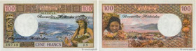 Country : NEW HEBRIDES 
Face Value : 100 Francs 
Date : (1977) 
Period/Province/Bank : Institut d'Émission d'Outre-Mer 
Catalogue reference : P.18d 
A...