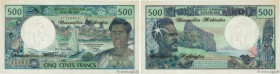 Country : NEW HEBRIDES 
Face Value : 500 Francs 
Date : (1970) 
Period/Province/Bank : Institut d'Émission d'Outre-Mer 
Catalogue reference : P.19a 
A...