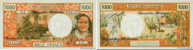 Country : NEW HEBRIDES 
Face Value : 1000 Francs 
Date : (1975) 
Period/Province/Bank : Institut d'Émission d'Outre-Mer 
Catalogue reference : P.20b 
...