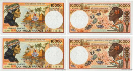 Country : POLYNESIA, FRENCH OVERSEAS TERRITORIES 
Face Value : 10000 Francs Lot 
Date : (2004) 
Period/Province/Bank : Institut d'Émission d'Outre-Mer...