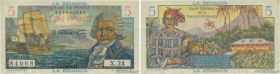 Country : REUNION ISLAND 
Face Value : 5 Francs Bougainville 
Date : (1946) 
Period/Province/Bank : Caisse Centrale de la France d'Outre-Mer 
Catalogu...