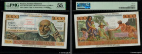 Country : REUNION ISLAND 
Face Value : 100 NF sur 5000 Francs Schoelcher 
Date : (1971) 
Period/Province/Bank : Institut d'Émission des Départements d...