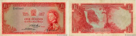Country : RHODESIA 
Face Value : 1 Pound 
Date : 14 septembre 1964 
Period/Province/Bank : Reserve Bank of Rhodesia 
Catalogue reference : P.25a 
Alph...