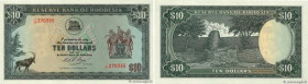 Country : RHODESIA 
Face Value : 10 Dollars 
Date : 03 décembre 1975 
Period/Province/Bank : Reserve Bank of Rhodesia 
Catalogue reference : P.33i 
Al...